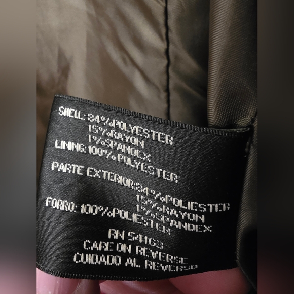 La Nouvelle Renaissance Olive Green Coat - Picture 7 of 8